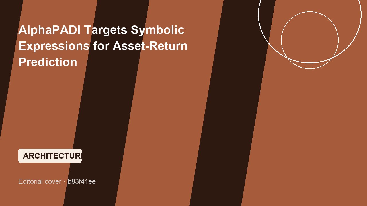 AlphaPADI Targets Symbolic Expressions for Asset-Return Prediction